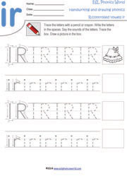 ir-controlled-vowel-handwriting-drawing-worksheet